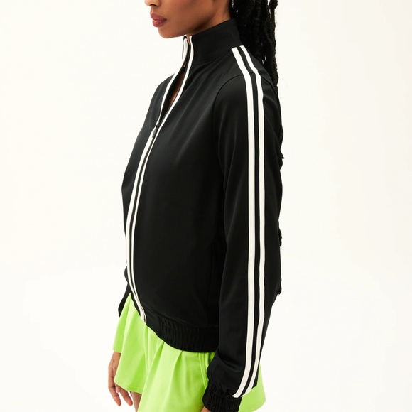 NWOT SPLITS59 Fox track jacket in black and white - Picture 3 of 7